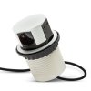 Skrytá prodlužovačka - 3zásuvková + USB-A + Type-C