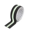 Protiskluzová lepicí páska – 5 m x 50 mm – fosforeskující / černá