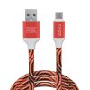 Datový kabel – microUSB 4 barvy – 1 m