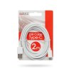 Datový kabel USB Type - C - bílý - 2 m