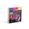 Vánoční LED světelný řetěz - 5 m - 50 LED - multicolor - 3 x AA