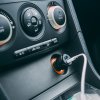 Adaptér do autozapalovače - 2 x USB - 2,4 A - černá