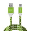 Datový kabel – microUSB 4 barvy – 1 m