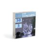 Vánoční LED světelný řetěz - 5 m - 50 LED - studená bílá - 3 x AA