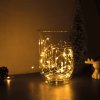 Vánoční LED světelný řetěz - 5 m - 50 LED - teplá bílá - 3 x AA