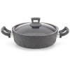 Dokonalý dům 14458 Germaniová linie pekáč s nepřilnavým povrchem se skleněnou poklicí 28 cm