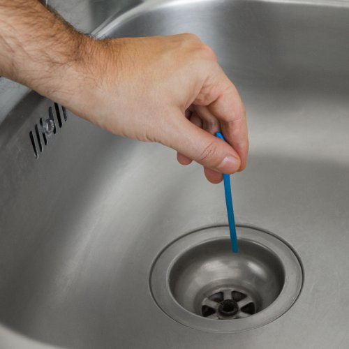 Tyčinka na čištění odtoku 12 ks / balení