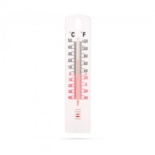Venkovní nebo vnitřní rtuťový teploměr od -40 do +50 °C