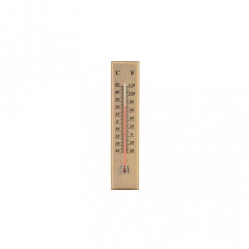 Dřevěný teploměr 26 cm
