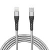Datový kabel – iPhone Lightning – Type-C šedý – 2 m