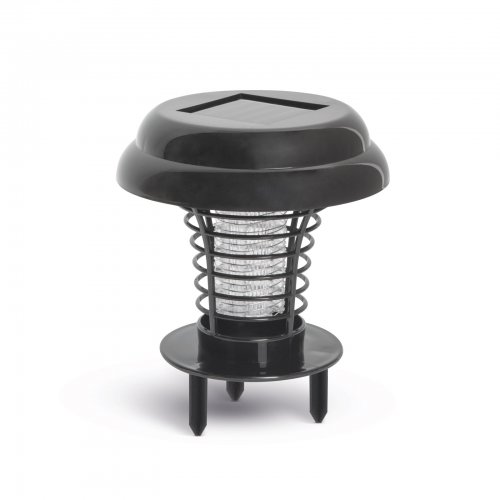 Solární past na hmyz – s zapichovacím trnem, černá