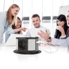 Skrytá prodlužovačka - 3 zásuvky + USB-A + Type-C - Černá