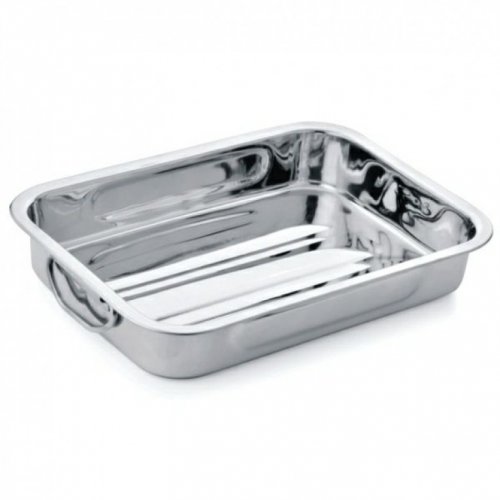 Nerezový plech na pečení 30x22x5 cm