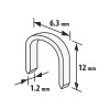 Sponka do sešívačky - 1,2 x 6,3 x 12 mm - 1000 ks