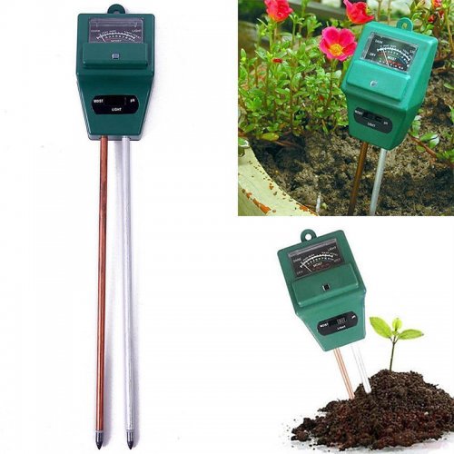 Analogový měřič pH a vlhkosti půdy, měřič vlhkosti půdy