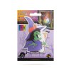 Halloweenská RGB LED dekorace – samolepicí – čarodějnice