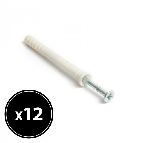 Natĺkací hmoždinka - 8 x 80 mm - 6 ks / balení