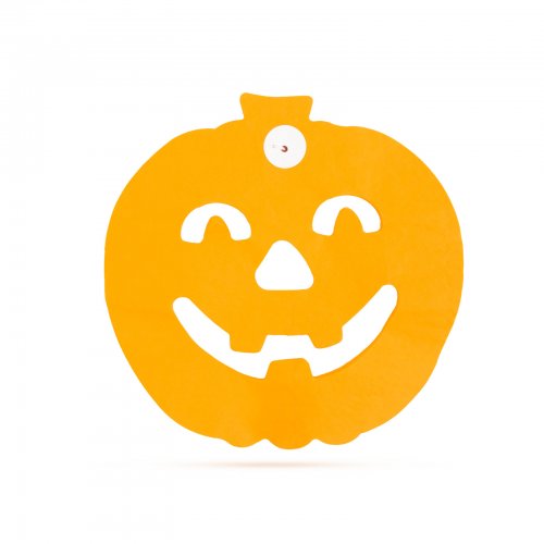 Halloweenská papírová girlanda – dýně – 3 m