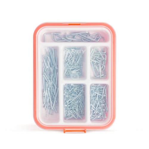 Sada hřebíků a věšáků – 475 ks / balení