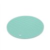 Silikonová podložka pod hrnec 18 cm - modrá