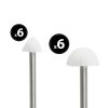 LED solární lampa - 12 ks mini hub - teplá bílá - 28,5 cm x 4 m