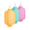Solární lampion – 3 barvy – studená bílá LED – 21 cm