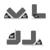 Svařovací magnet - 45° - 90° - 135° - 9 kg