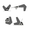 Svařovací magnet - 15° - 60° - 90° - 120° - 9 kg