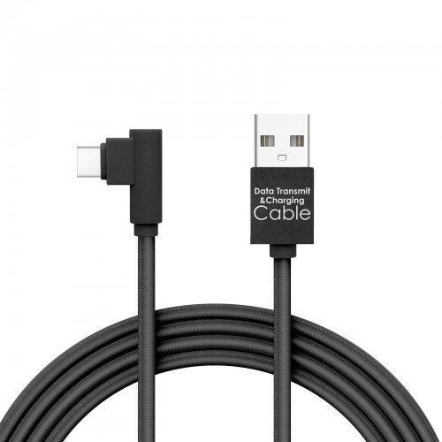 Datový kabel USB Type-C černý - 2 m - 2 A