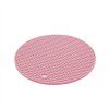 Silikonová podložka pod hrnec 18 cm - růžová