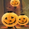 Halloweenský solární lampion – dýně – ⌀20 cm