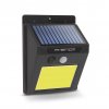 Solární reflektor s pohybovým senzorem – na stěnu – COB LED