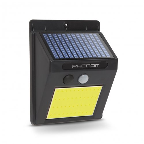 Solární reflektor s pohybovým senzorem – na stěnu – COB LED