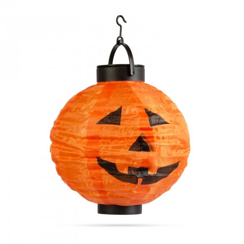 Halloweenský solární lampion – dýně – ⌀20 cm