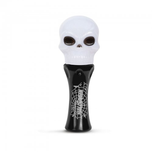 Halloweenská LED lampa – lebka – na baterie