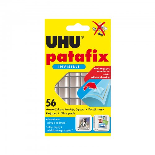 Patafix Invisible lepicí guma – 56 ks / balení