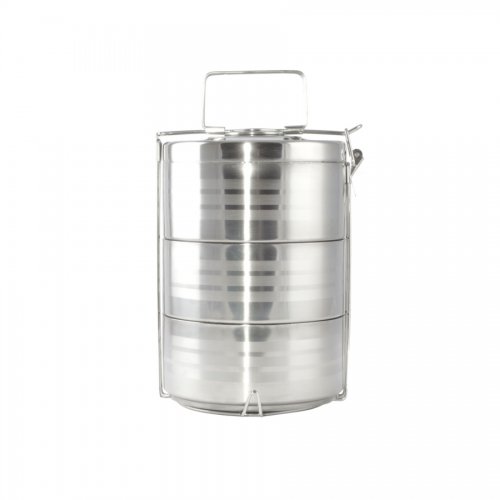 Nerezová nádoba na potraviny, 3-dílná