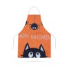Zástěra - dětská velikost - nepromokavé plátno - halloween - 44 x 35 cm