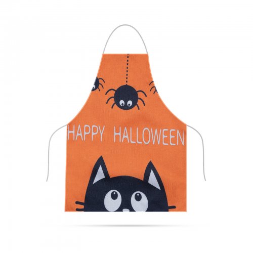 Zástěra - dětská velikost - nepromokavé plátno - halloween - 44 x 35 cm