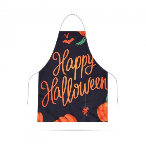 Kuchyňská zástěra – nepromokavé plátno – halloween – 68 x 54 cm