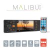 Multimediální přehrávač "Malibu Star" - 1 DIN - 4 x 50 W - BT - MP3 - AUX - SD - USB