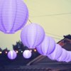 LED lampion – 1 LED – fialová – 2 x AAA