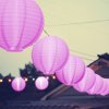 LED lampion – 1 LED – magenta – 2 x AAA