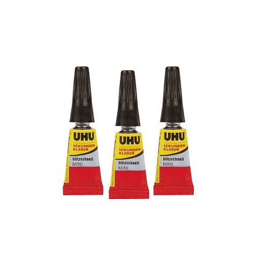 Sekundové lepidlo – 3 × 1 g