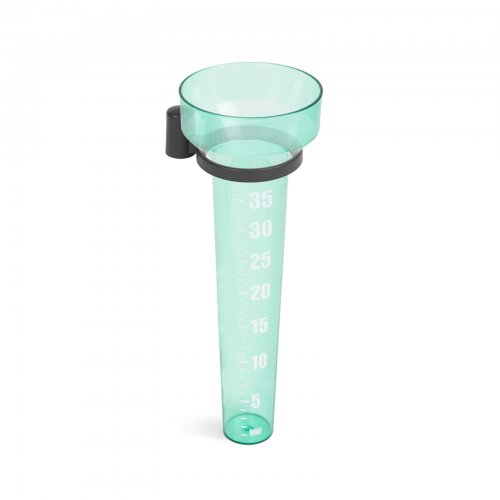 Srážkoměr, měřič množství deště - plast - 100 x 82 x 243 mm