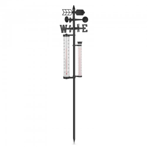 Zahradní meteorologická stanice – teploměr, srážkoměr, anemometr – 145 cm