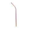 Sada brček z nerezové oceli – titanová duha – 215 x 6 mm – 5 kusů