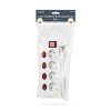Prodlužovačka se 4 zásuvkami - 4+1 spínačů - 250 V • 16 A - 1,5 m