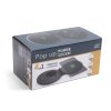 Skrytá, zabudovatelná zásuvka + USB + Type-C + Bezdrátová nabíječka