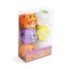 Halloweenský světelný řetěz z lampionů – 7,5 x 110 cm – 2 x AA baterie